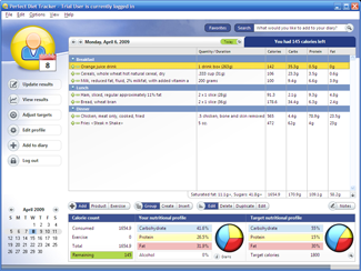 Software screenshot diary